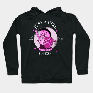 Just A Girl Who Loves Chess Hoodie